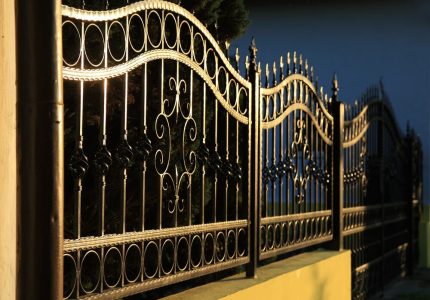 Gold Color Fence - Big Easy Fences