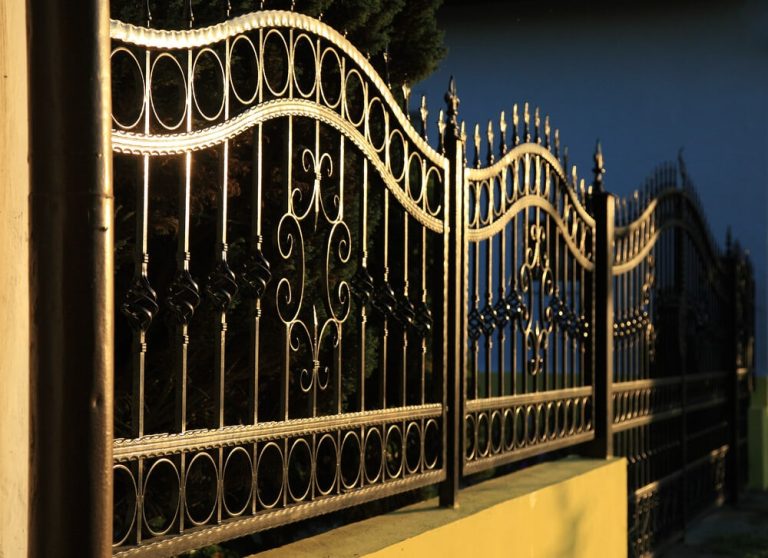 Gold Color Fence - Big Easy Fences