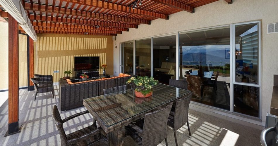 commercial outdoor deck
