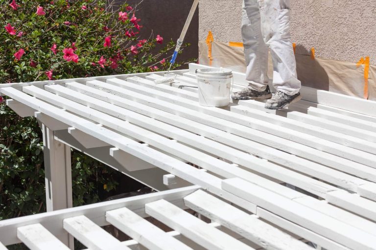 How high should a patio cover be - Big Easy Fences
