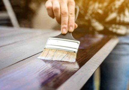 Painting Wood by Carpenter