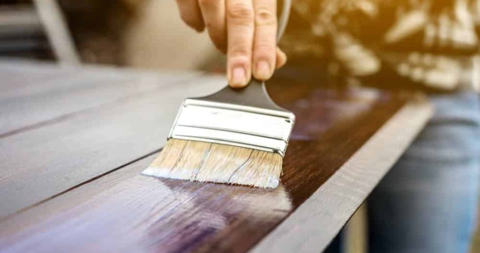 Painting Wood by Carpenter
