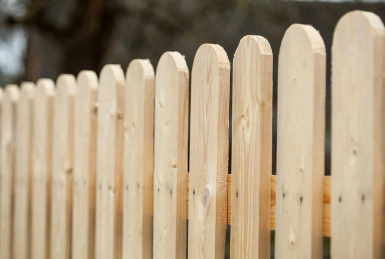 wood fence