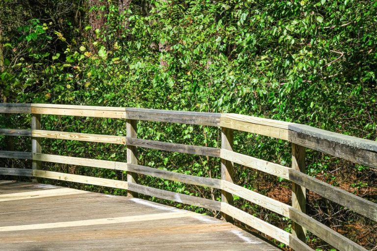 unpaintend wooden fence- Big Easy Fences