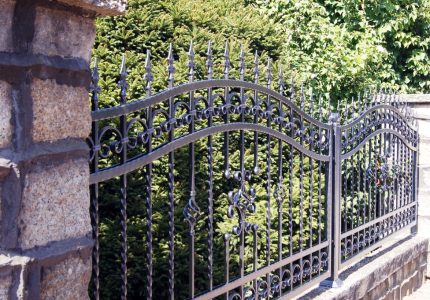 iron fence
