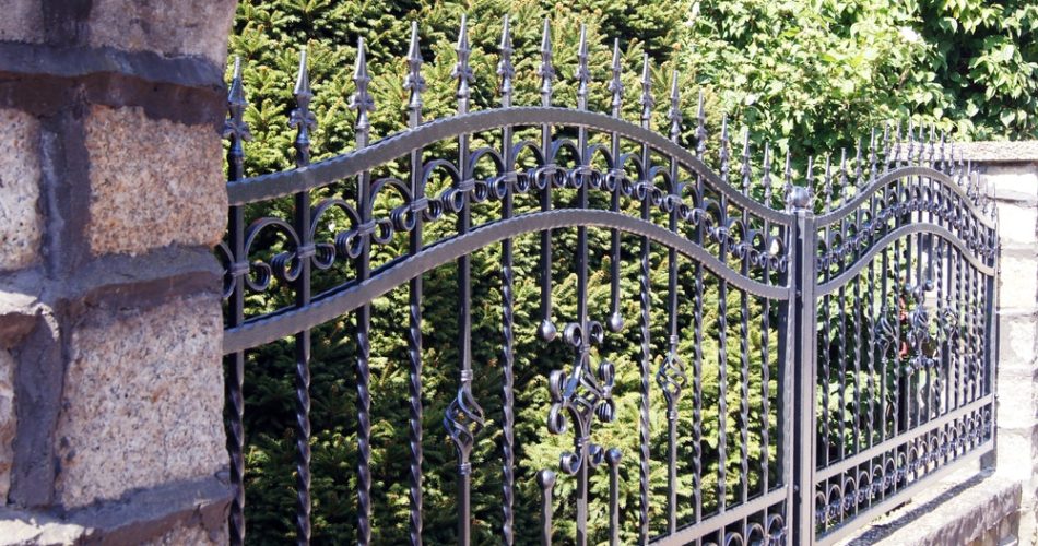 iron fence
