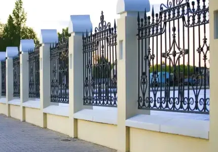 modern fence design