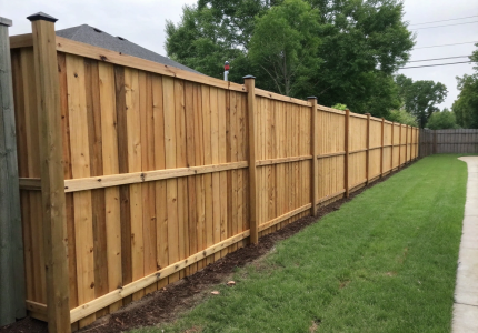 -weather-proof-wood-fence-installation
