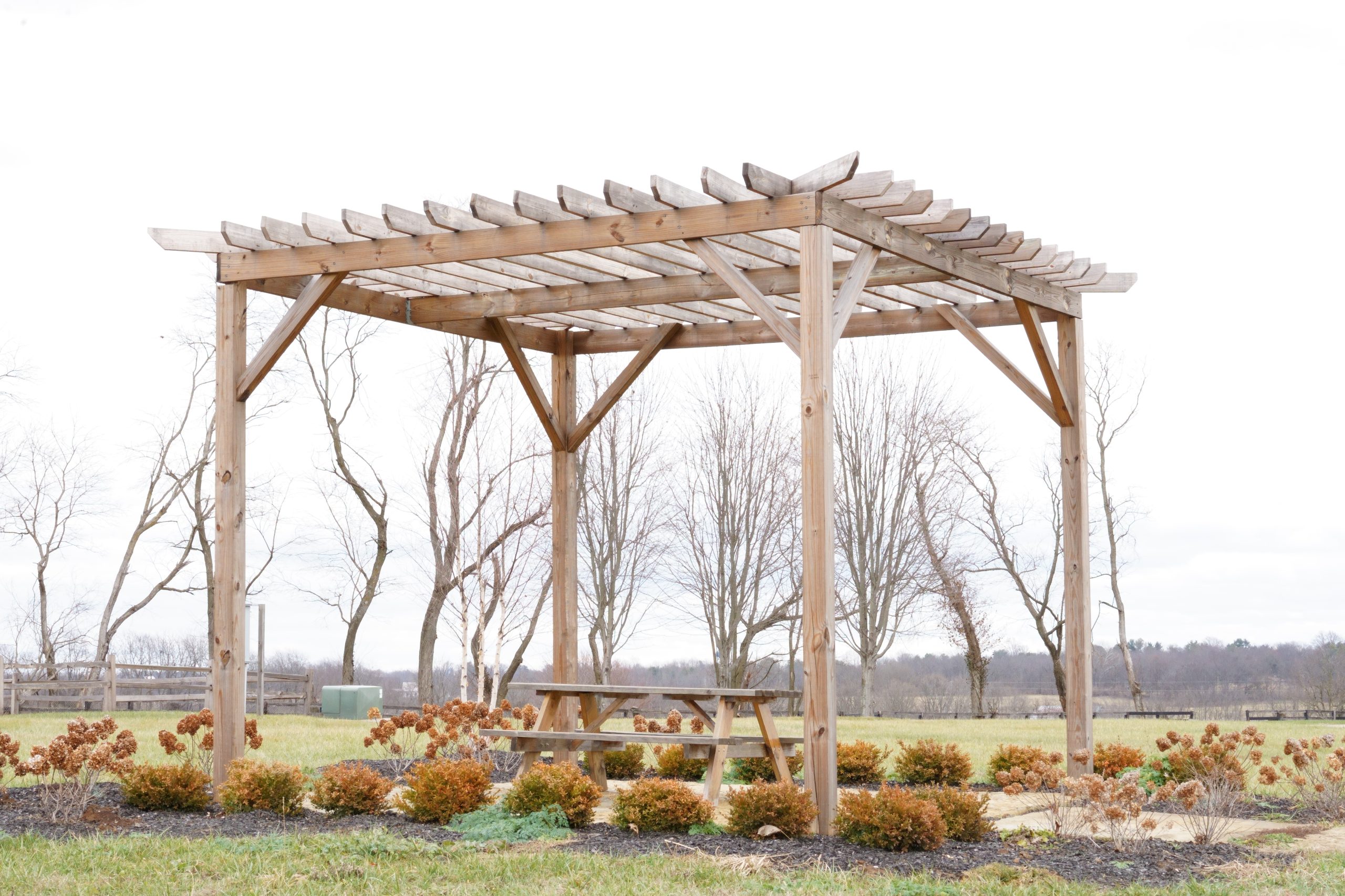 Freestanding pergola - Big Easy Fences